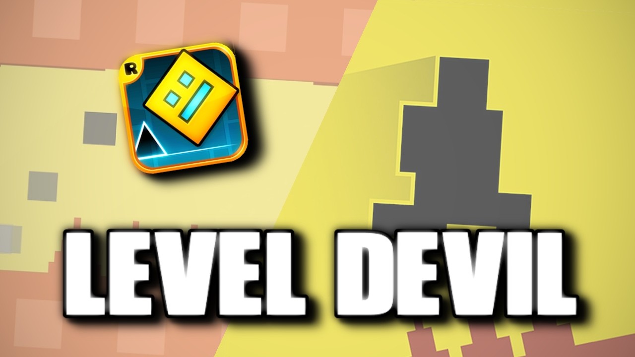LEVEL DEVIL in GEOMETRY DASH !!!