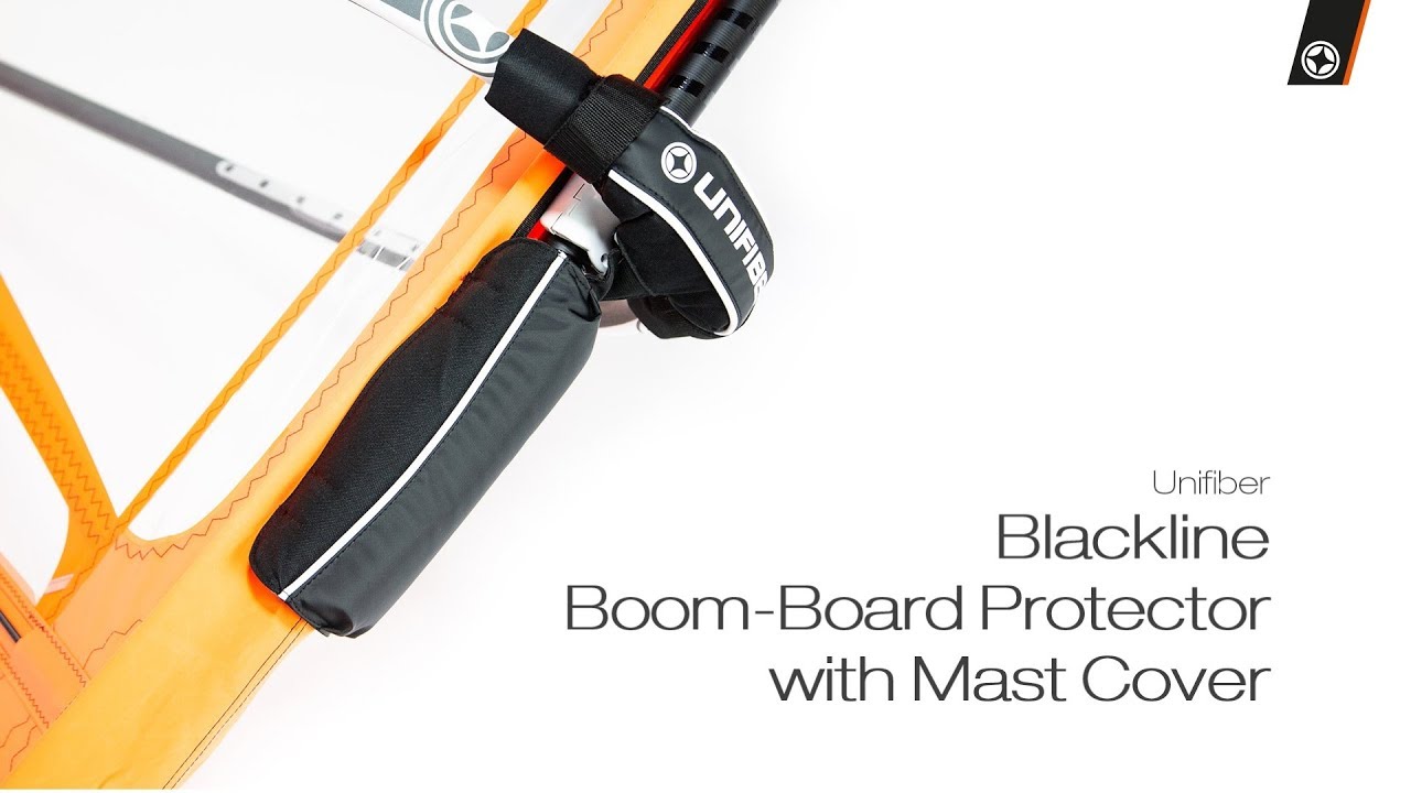 Unifiber Blackline Boom Board Protector with Mast Cover