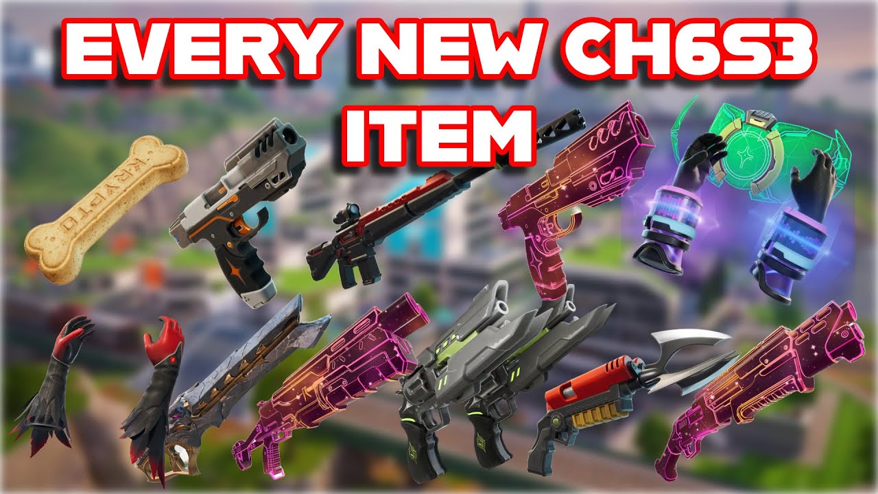 Ranking EVERY *BRAND NEW* ITEM In FORTNITE CHAPTER 6 SEASON 3 From WORST To BEST (Super)