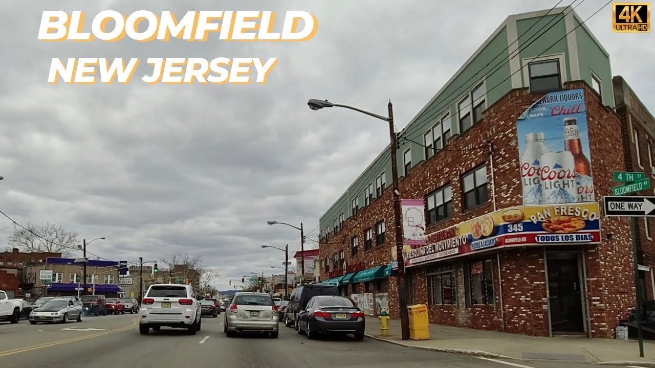 Driving Bloomfield New Jersey 4k