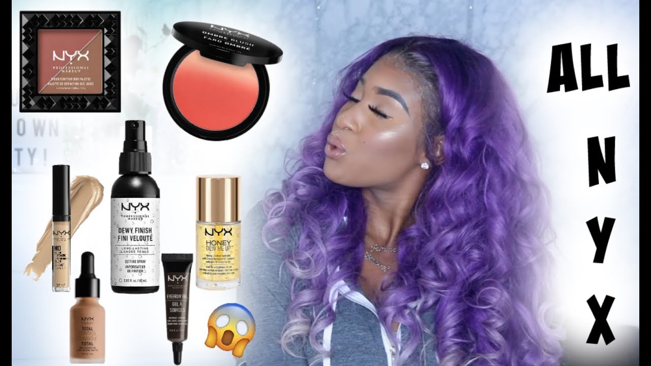 ПОЛНОЕ ЛИЦО С ИСПОЛЬЗОВАНИЕМ ТОЛЬКО NYX | Я В ТАКОМ ШОКЕ!!!