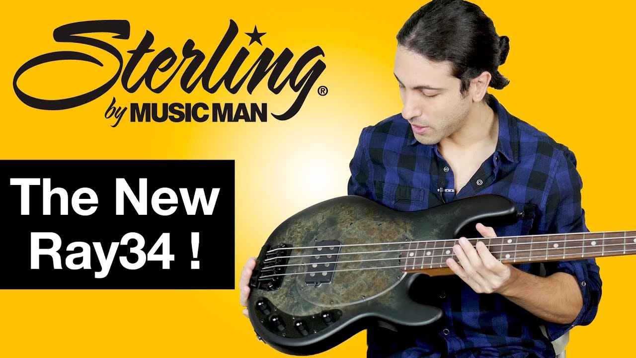Бас-гитара Sterling от Musicman с грифом из обожжённого клёна! — Новая гитара Ray34 Stingray