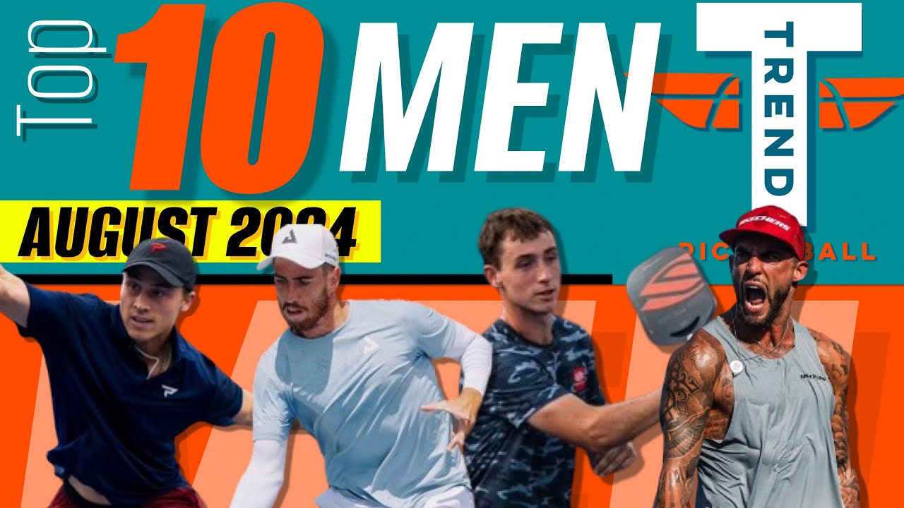 Updated Top 10 Men's Pickleball Players of 2024 | Rankings & Highlights
