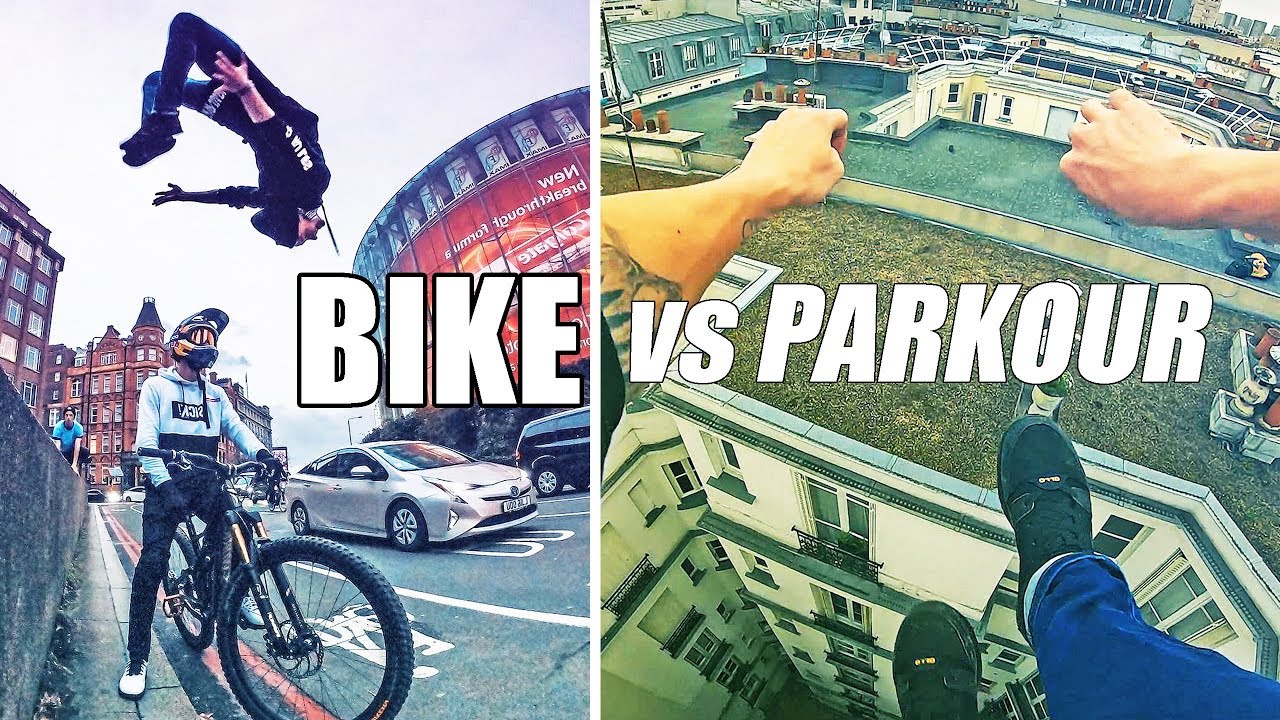 BIKE vs PARKOUR - French Freerun Family BTS