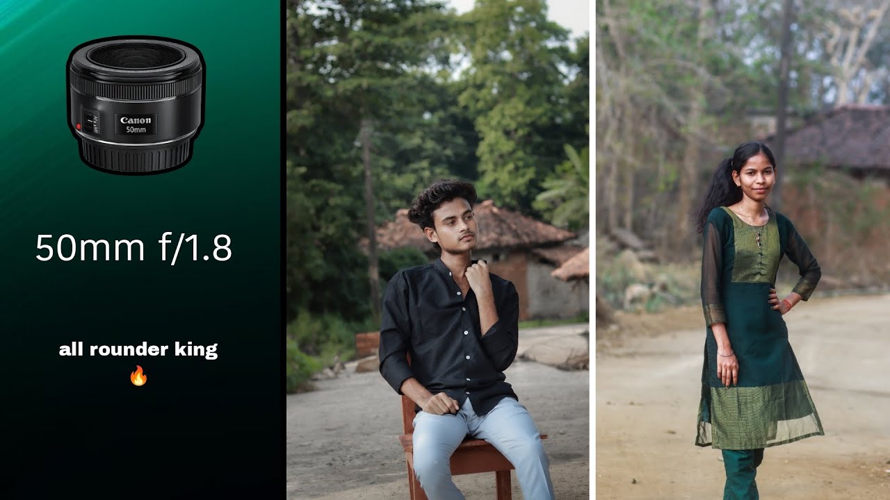 Canon EF 50mm f1.8 STM prime lens portrait photography review | Best budget portrait lens 