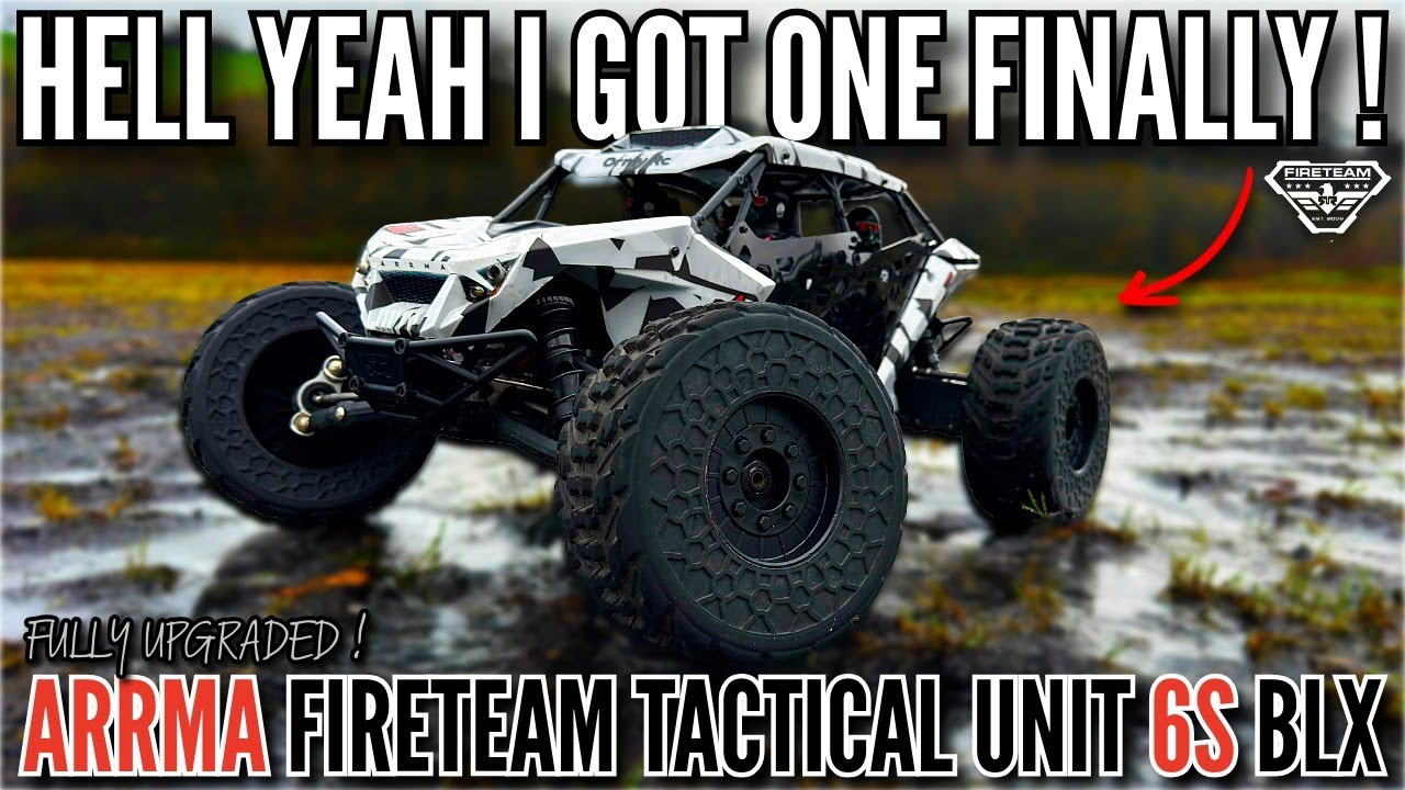 Обзор ARRMA Fireteam 6S BLX — анонс, первый запуск и реальные испытания!