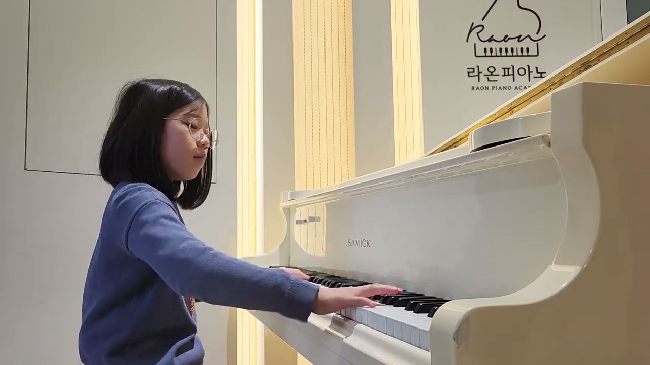 초3/대상/W.Gillock Pinwheels/라온피아노 