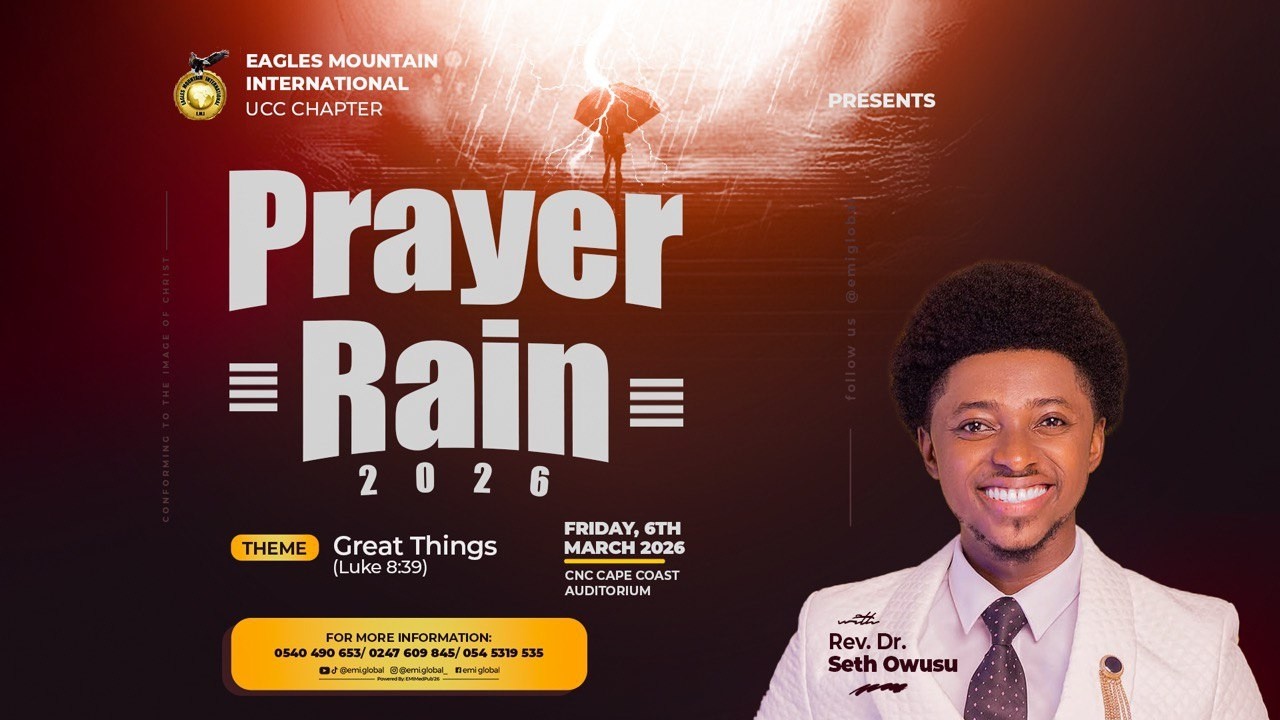 PRAYER RAIN'26 || REV.DR SETH OWUSU || 6th MAR, 2026