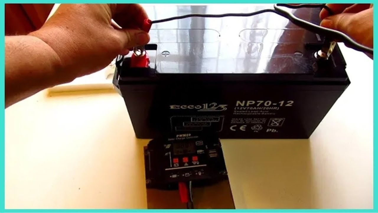 3# Kit fotovoltaico Cambio bater&iacute;a de auto a bater&iacute;a de ciclo profundo: