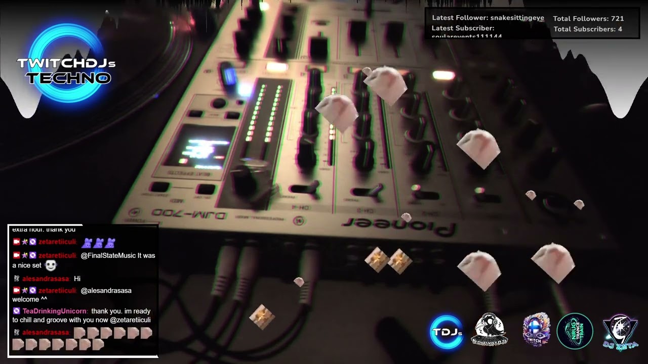 Twitch DJs Techno Raid Train (February 11, 2026)