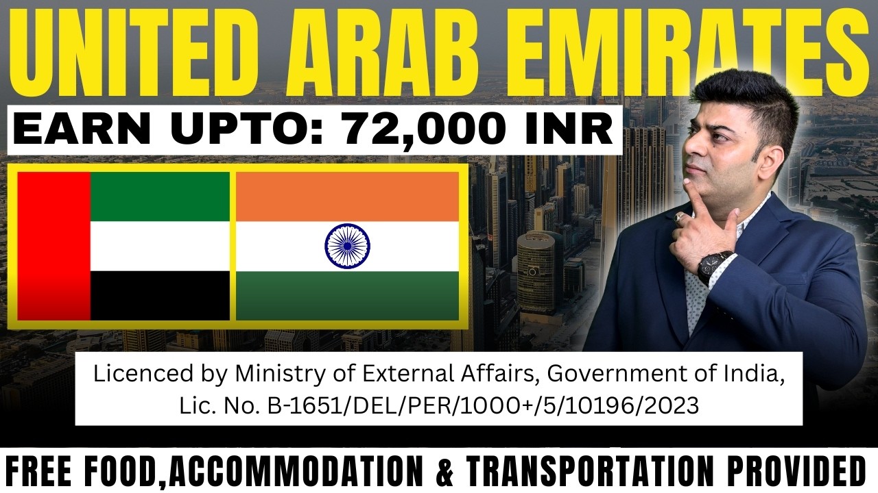Urgent UAE Jobs 2026 | Security Guard Jobs in Dubai & Abu Dhabi | Salary 71,000+ INR |