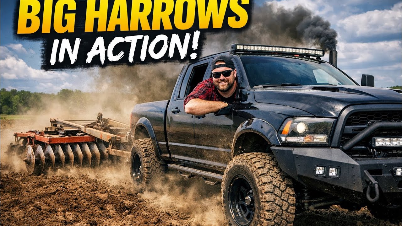 Modified Diesel RAM da Power Test 🔥 Big Harrows in Action!”NEW INDIAN TRACTOR GAME /FS25