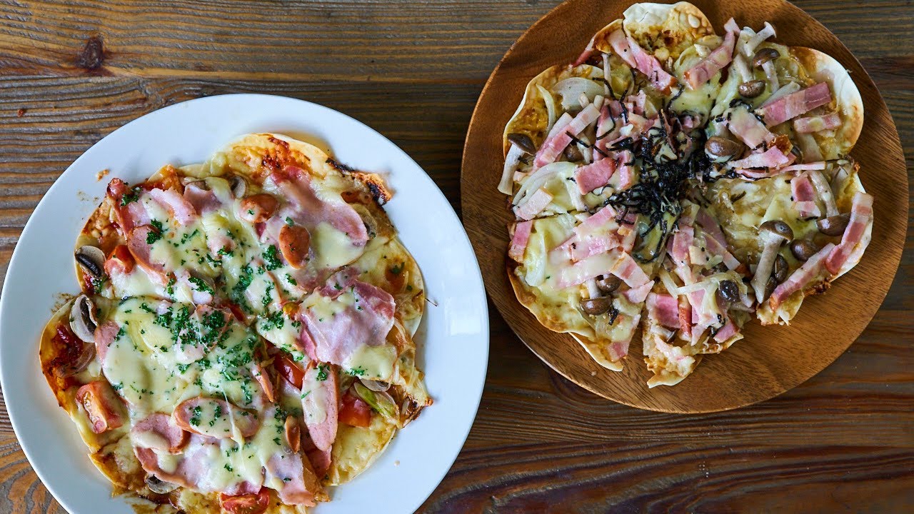 おそらくはこの世で最も簡単なピザ【餃子ピザ】