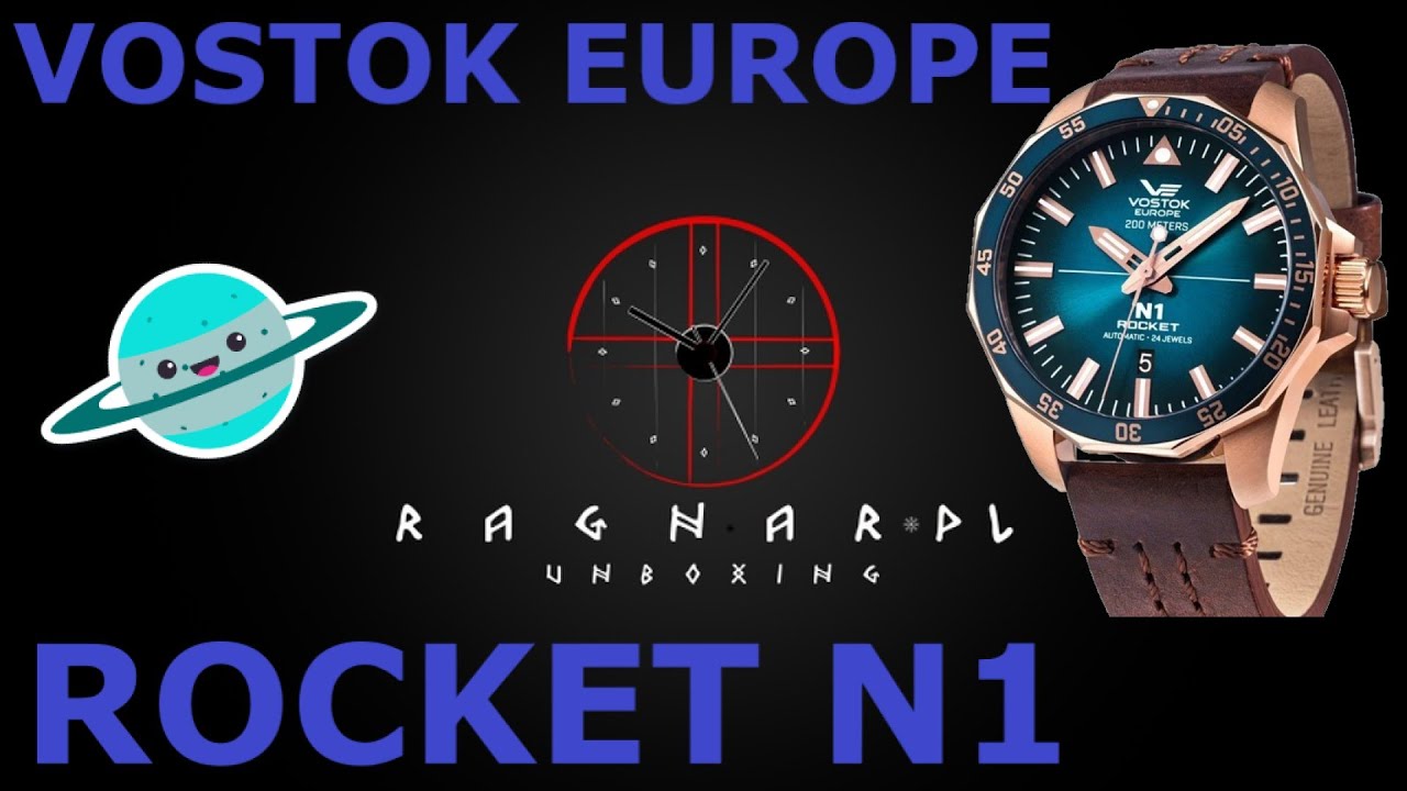 Zegarek Vostok Europe ROCKET N1 AUTOMATIC - stonowana :) propozycja. Recenzja, przymiarka, luma.