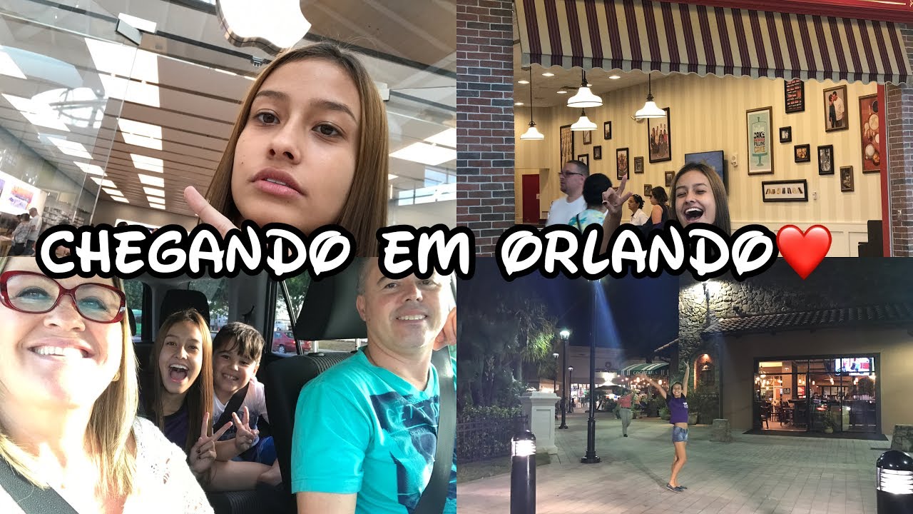 #1 VLOG DOS EUA: Chegada em Orlando, Outlet, Comprando o IPhone 7 Plus