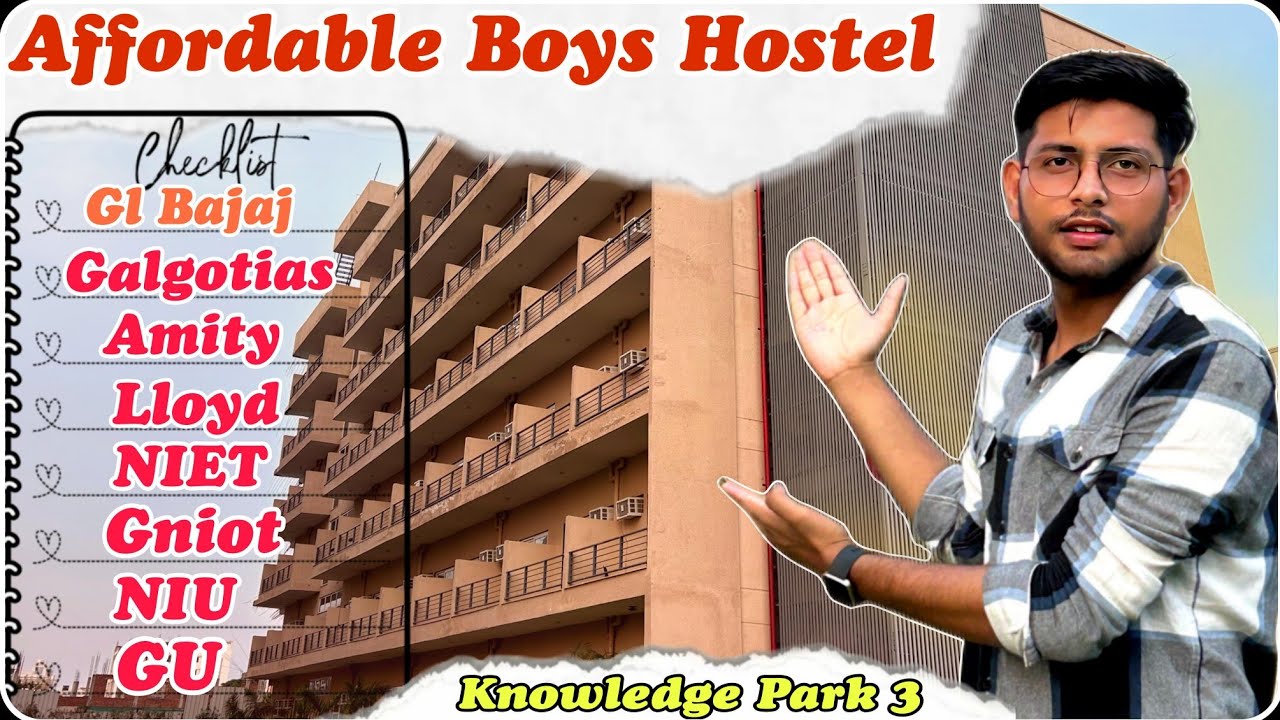 Affordable Boys Hostel in Knowledge Park | Hostel Near Galgotias | Hostel Near Lloyd  #hostel
