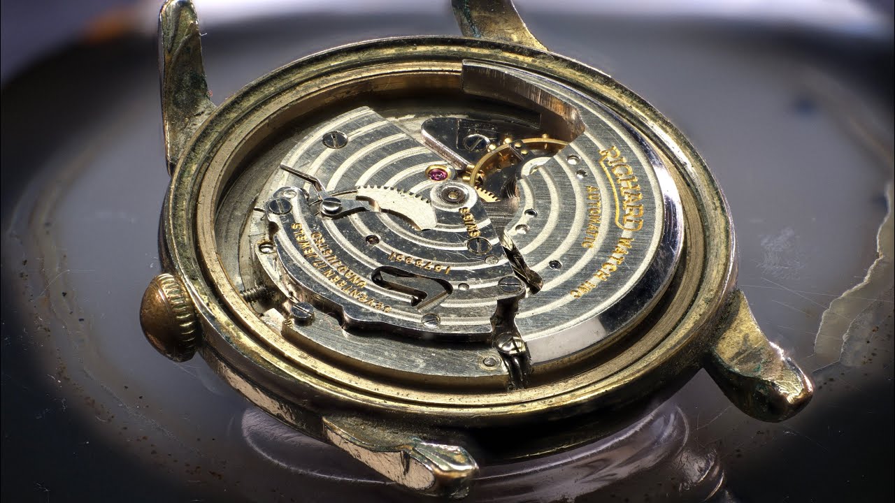 Extreme Restoration of a Richard Bumper Automatic Watch AS 1298