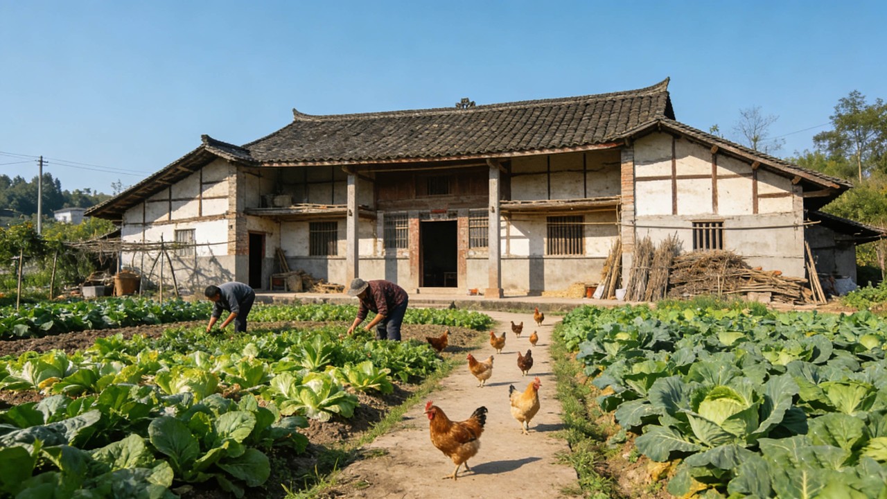 You Won’t Believe This Is Rural China: 4K Village Walk Near Chengdu｜Chengdu Tanguanyao Village