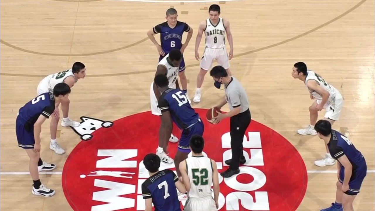 【ウインターカップ2022】福岡第一(福岡) vs 中部大第一(愛知) | 男子準決勝（2022.12.28）