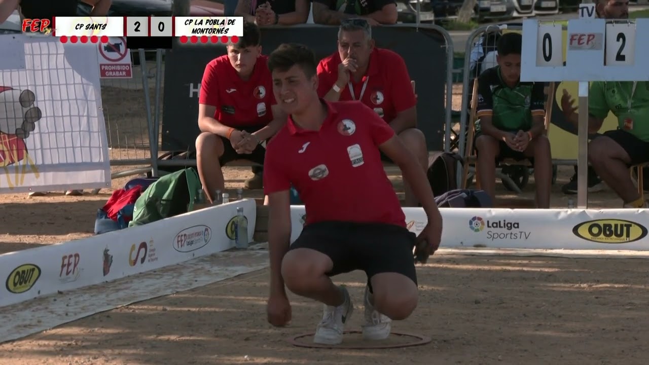 CP Sants vs CP La Pobla de Montornes - Campeonato de España Tripleta Juvenil (Isla Cristina)