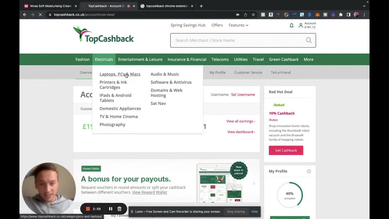 TOPCASHBACK  How I Made &pound;1500+  www.topcashbackuk.co.uk