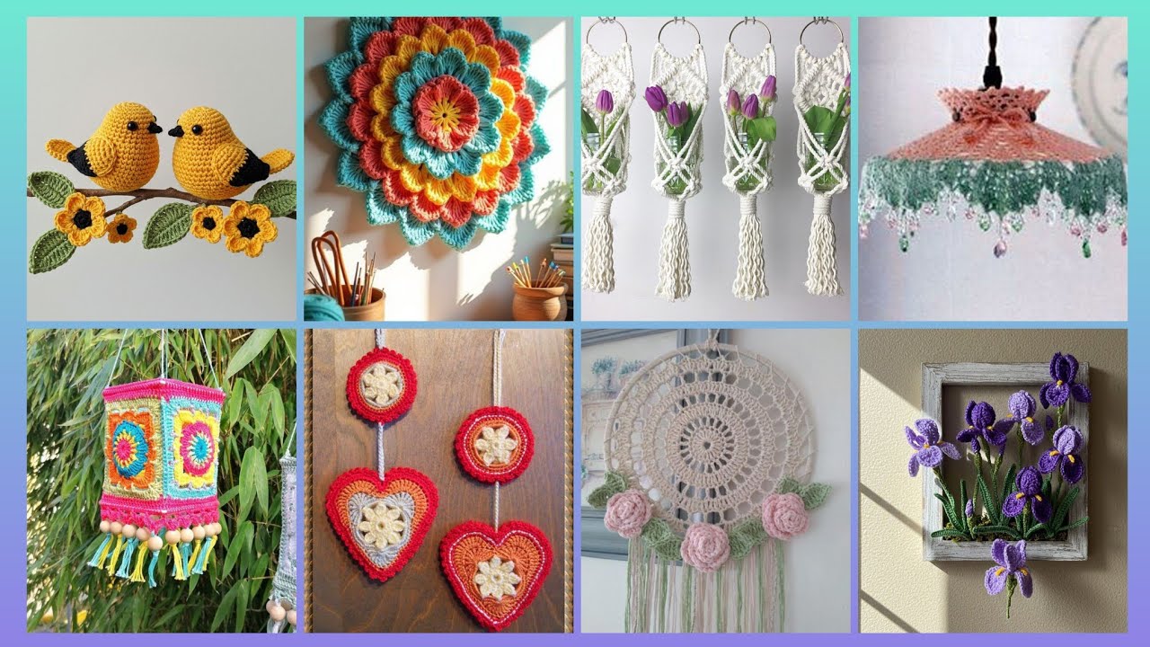 Most beautiful stylish crochet wall hanging  ideas for 2026
