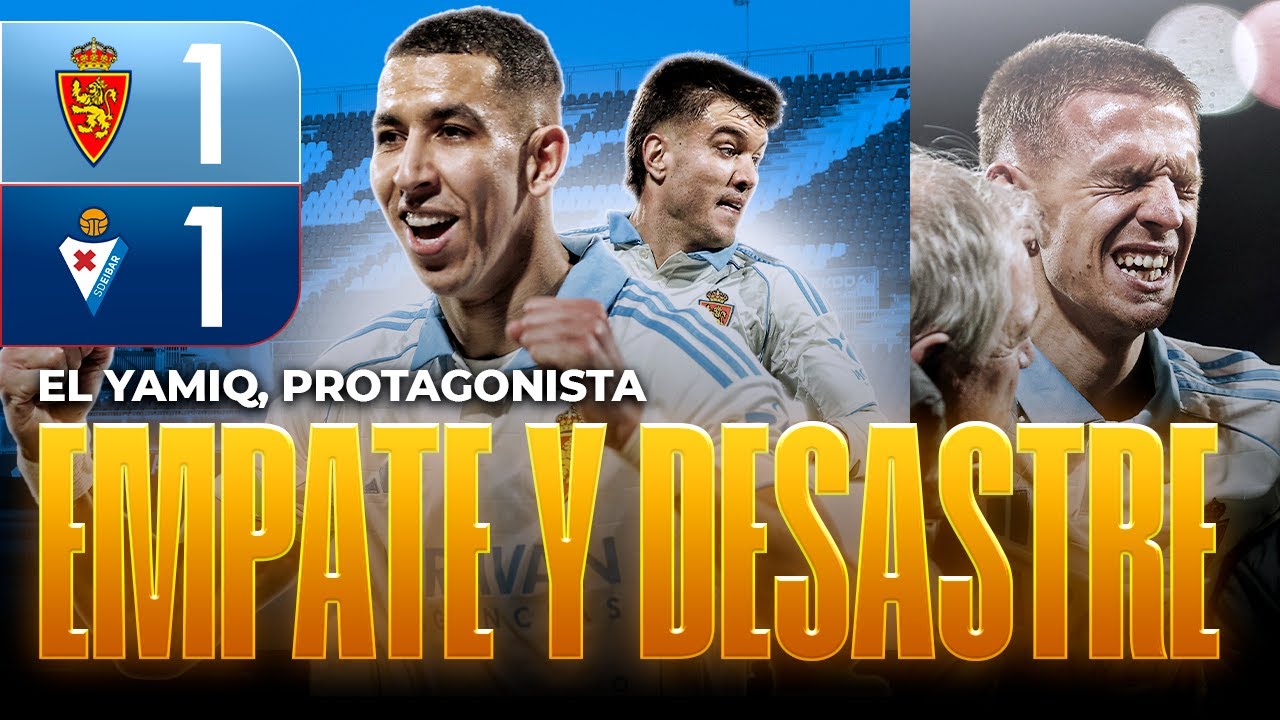 Empate con sabor a DERROTA || Real Zaragoza 1-1 SD Eibar