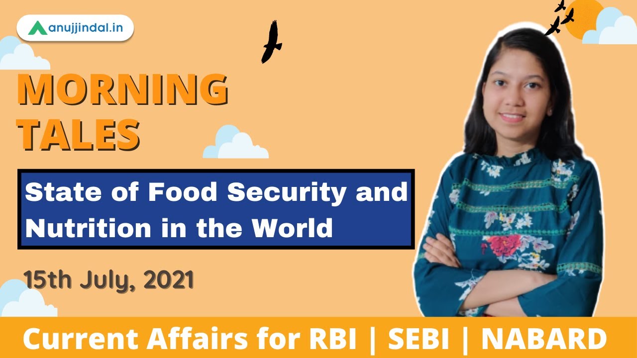 RBI Grade B Current affairs |RBI Phase 1|State of Food Security &Nutrition Report|14 July|Neha Gupta