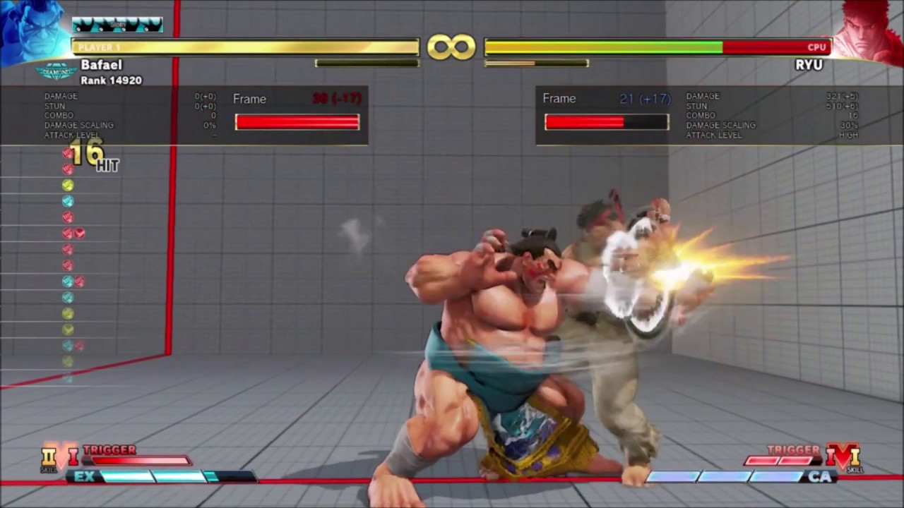 SFV: V-Skill 2 - E. Honda