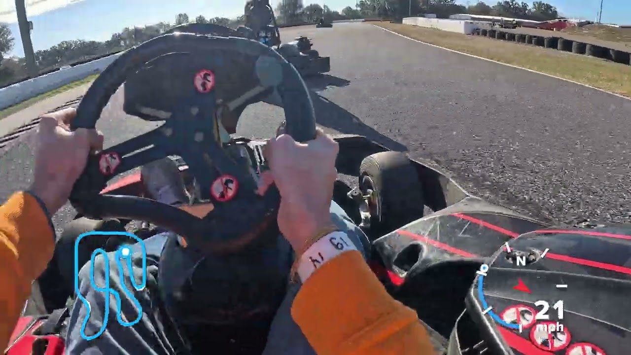First time ever in a gas kart! - Bushnell Motorsports Park