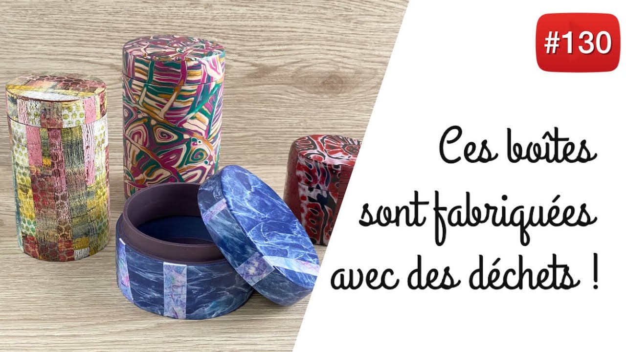 Fabriquer une boîte en pâte polymère.