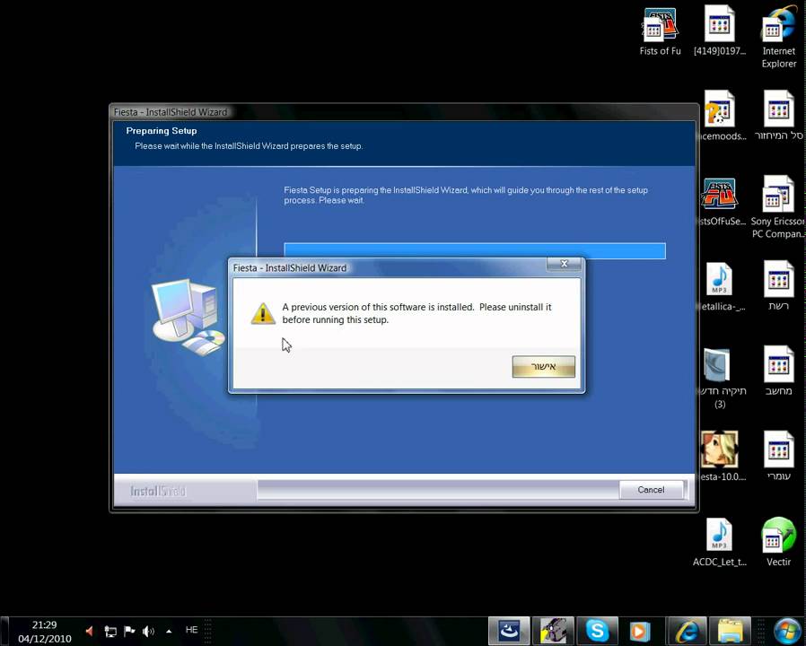 FIESTA INSTALLING PROBLEM !!!!!!!!!!!!!!!!!!!!!!!!!!!!!!!!!