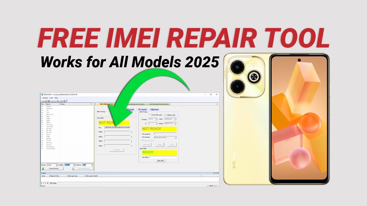 Бесплатный инструмент для восстановления IMEI 2025 — работает на всех моделях (с защитой от авгус...