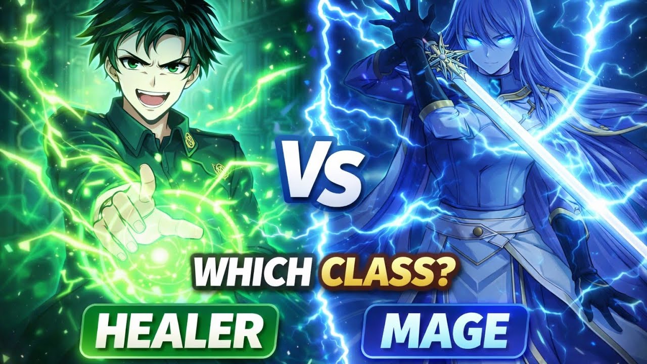 Healer or Offensive Mage? 😱 Strongest Class Explained | OP Healer Story |Manhwa Recap Hindi #manhwa