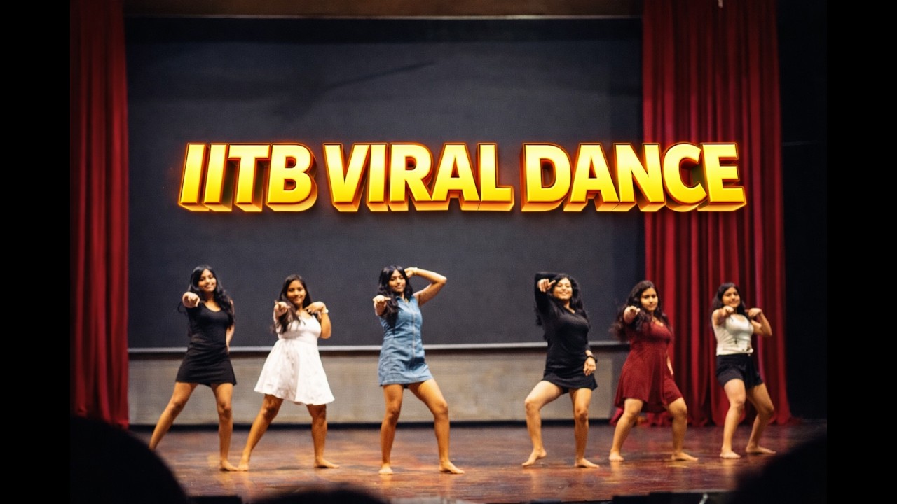 “IITB VIRAL DANCE 🔥 The crowd couldn’t stop cheering!”#iitbombay #iit