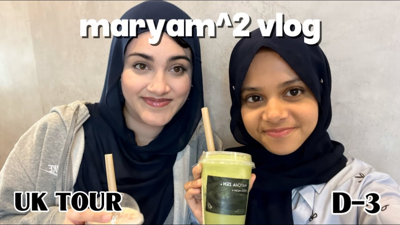 D-3 || hanging out with maryam || maryam^2 silly vlog 🤭