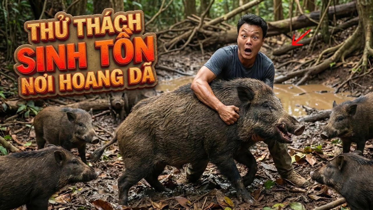 Người Đàn Ông Thử Thách Sinh Tồn 30 Ngày Trên Đảo Hoang Ở INDONESIA | P3