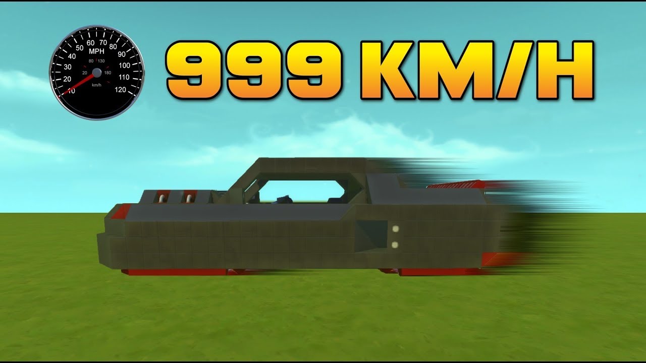 A LEGGYORSABB AUTÓ | Scrap Mechanic