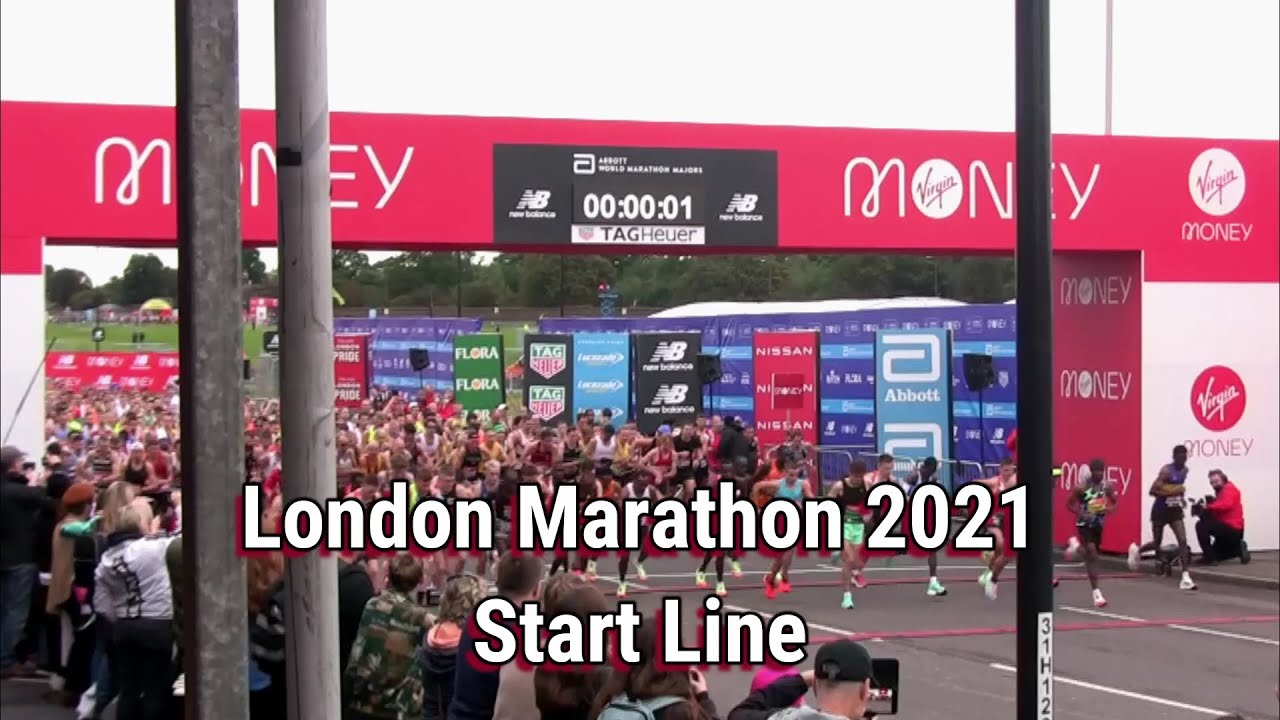 London Marathon 2021 Start
