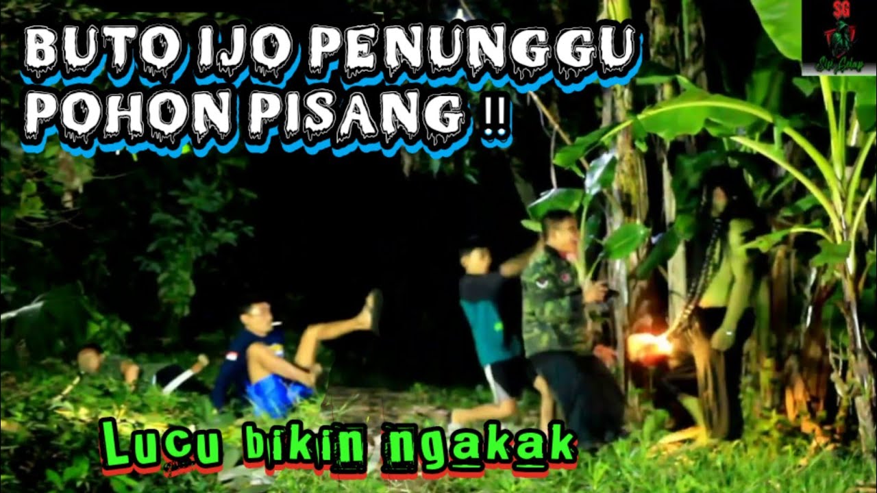 Buto ijo penunggu pohon pisang‼️prank Buto ijo terlucu bikin ngakak || ghost prank