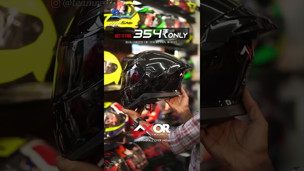 Axor Helmet| Bajaj Finance 