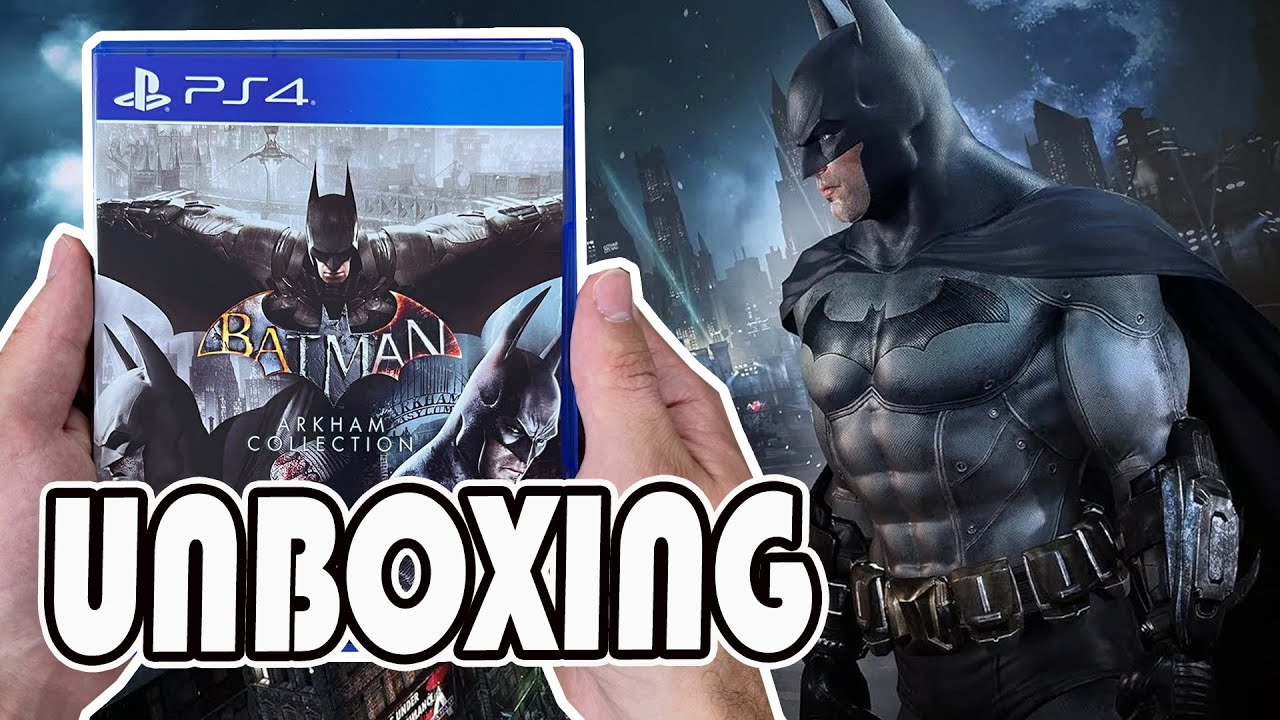 Batman Arkham Collection (PS4) Unboxing