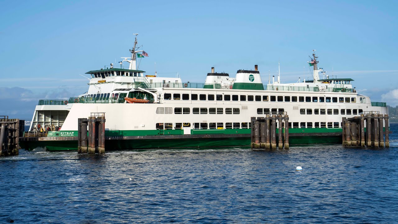 Clinton to Mukilteo Ferry Ride - Washington State