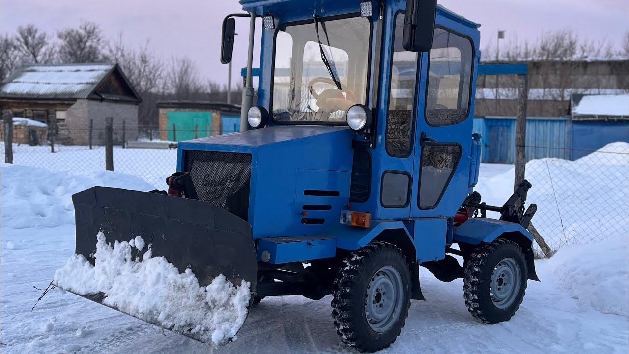 Самодельный трактор ЧАСТЬ 2 копия т-150 кировец