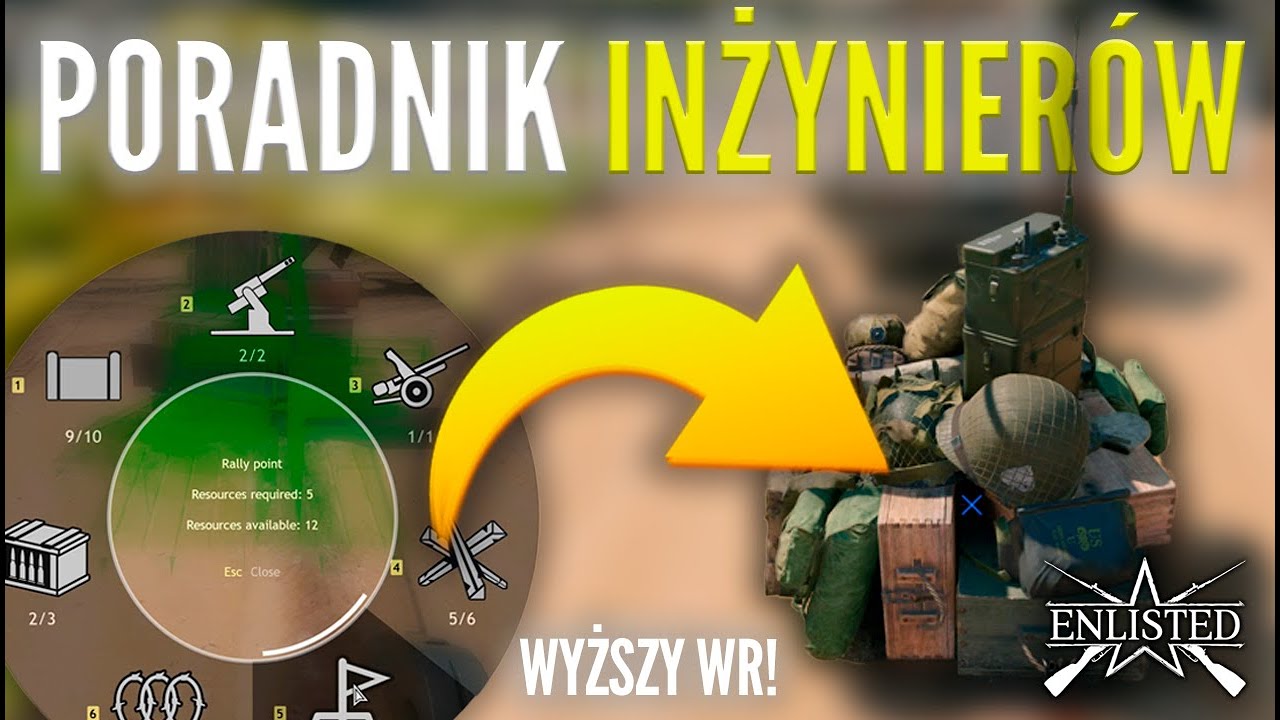 👨🏻‍🎓ENLISTED PORADNIK👨🏻‍🎓 - wszystko, co musisz wiedzieć o INŻYNIERACH!