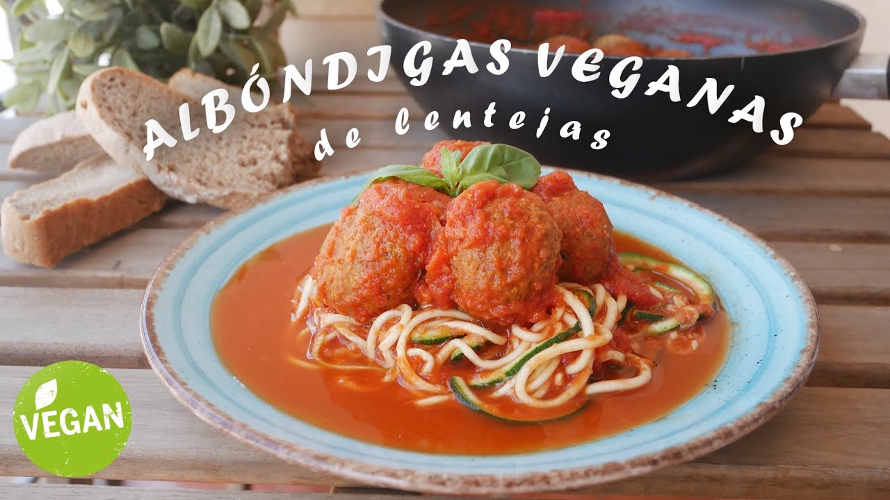 ALBÓNDIGAS VEGANAS DE LENTEJAS