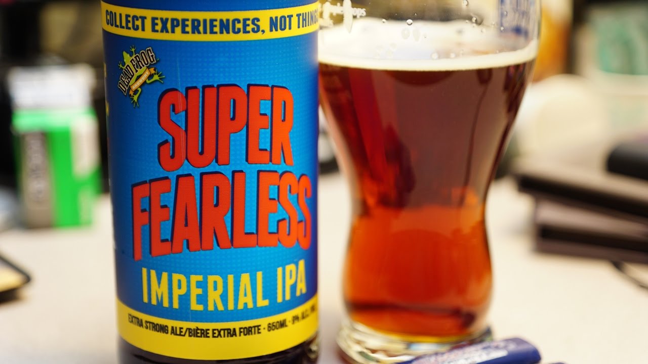 Dead Frog Super Fearless Imperial IPA - #946 - Maxwell Starr's Beer Review