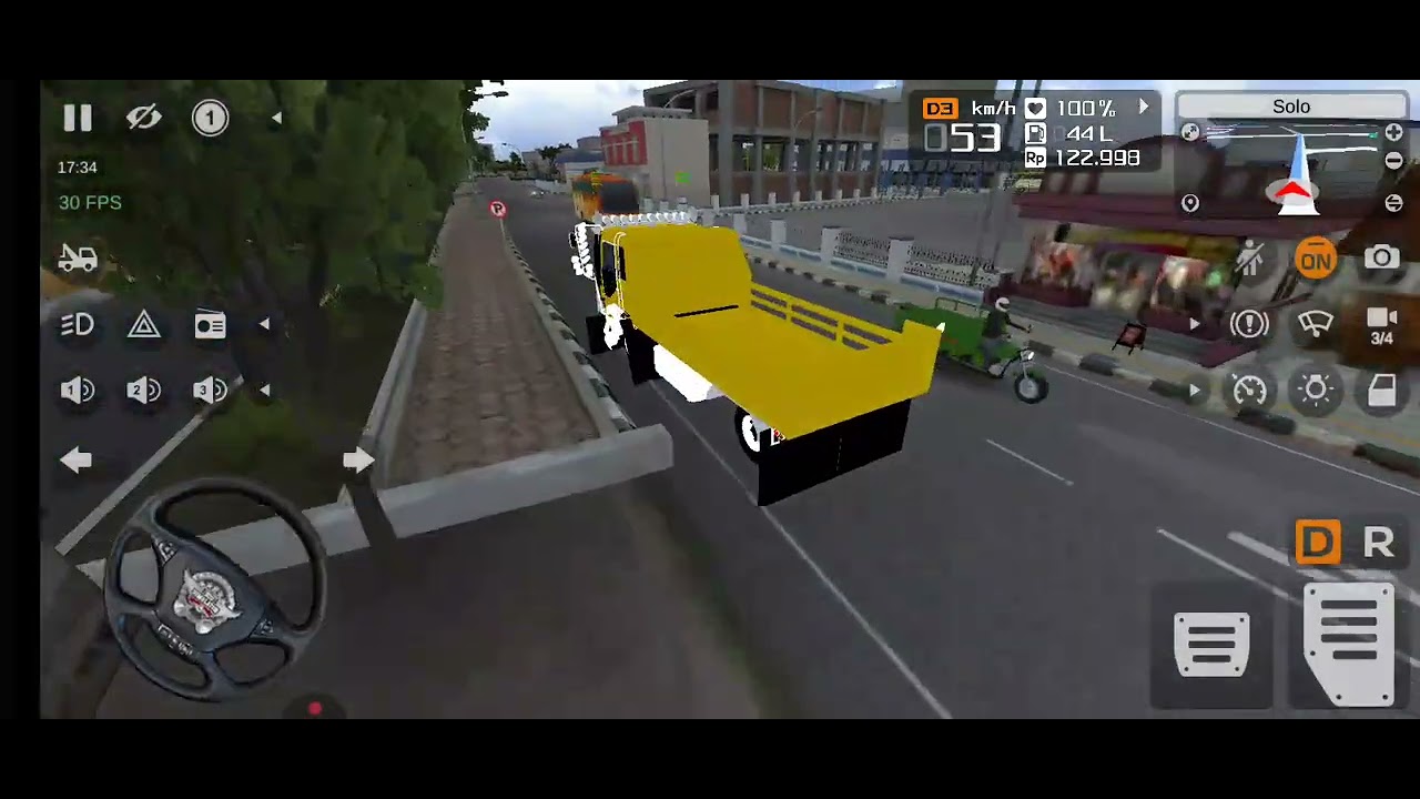 New isuzu thailand truck mod bussid link in description 