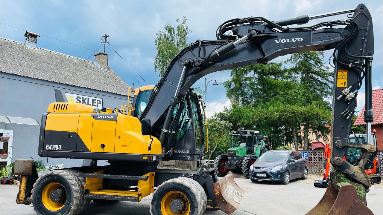 Koparka kołowa VOLVO EW140D, 2013 rok! 7900 mtg! Prezentacja, review, for sale/na sprzedaż *PESTROL*