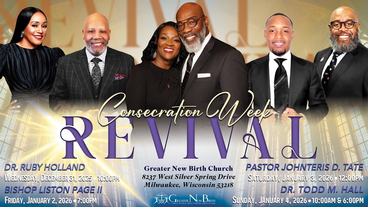 Greater New Birth Church: Sunday Service "You're Anointed For This"